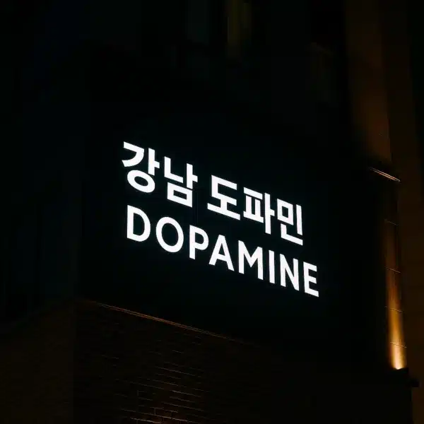 강남 도파민 하이퍼블릭 대표 이미지 도파민 하이퍼블릭 간판과 외관이 어우러진 강남 신상 업소 대표 이미지